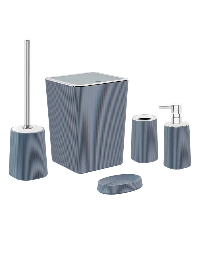 Ravello Home - Kare Banyo Setleri - Kare Banyo Setleri Gümüş