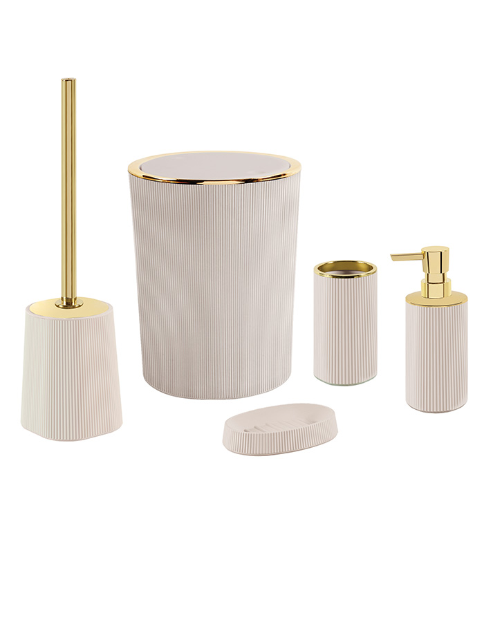 Ravello Home - Yuvarlak Banyo Setleri - Yuvarlak Banyo Setleri Gold